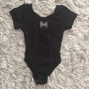 Black Dance Leotard size XS 4/5